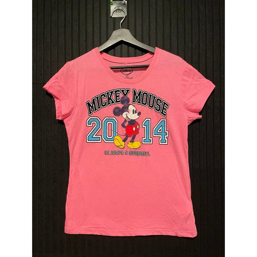Disney Mickey Mouse 2014 Classic & Original Pink Shirt - Youth XL